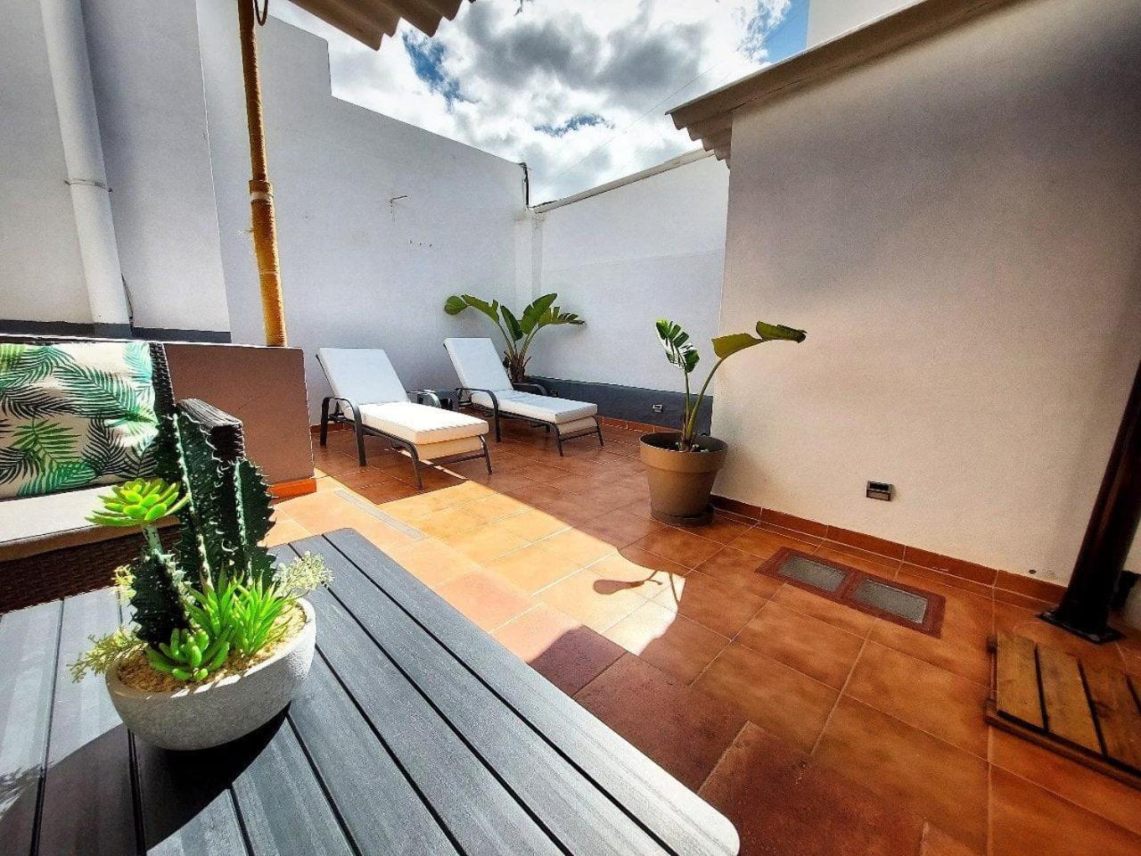 Appartamento Casa Bimba Agaete Con Terraza Y Ducha Exterior Esterno foto