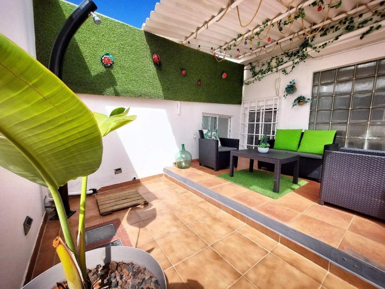 Appartamento Casa Bimba Agaete Con Terraza Y Ducha Exterior Esterno foto
