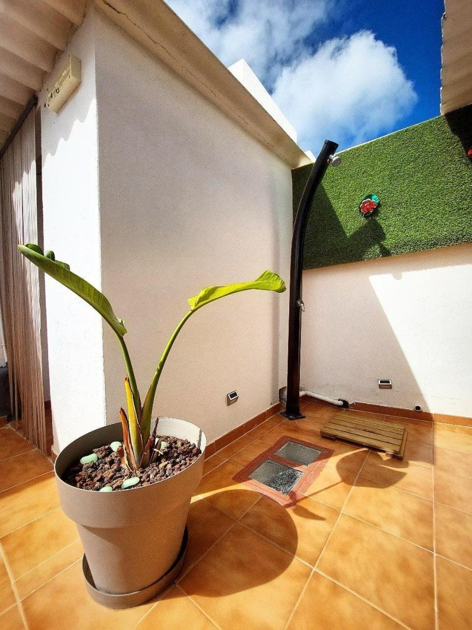 Appartamento Casa Bimba Agaete Con Terraza Y Ducha Exterior Esterno foto